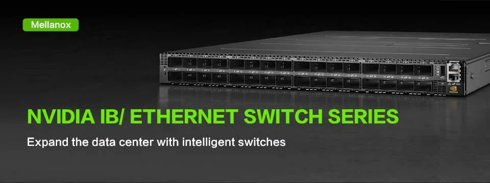 Performances réseau améliorées Mellanox Mqm8790-HS2r Quantum Hdr Infiniband Switch 40 ports Qsfp56 Nvidia 2