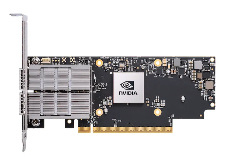 Adaptateur Nvidia Connectx-7 MCX75310aas-Neat (900-9X766-003N-SQ0) Monoport Osfp Infiniband : NDR 400 Go/s (Vitesse par défaut) Ethernet : 400 Gbit/s 0