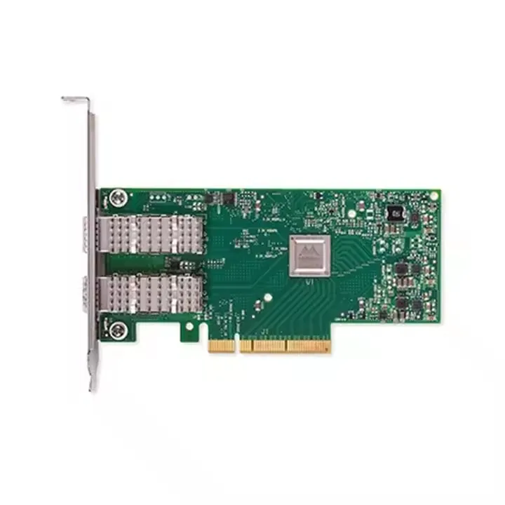 Carte adaptateur Nvidia MCX631432AN-ADAB ConnectX-6 Lx En, 25GbE OCP3.0, avec gestion hôte, double port SFP28, PCIe 4.0 x8, sans crypto, support à vis (languette de traction) 0