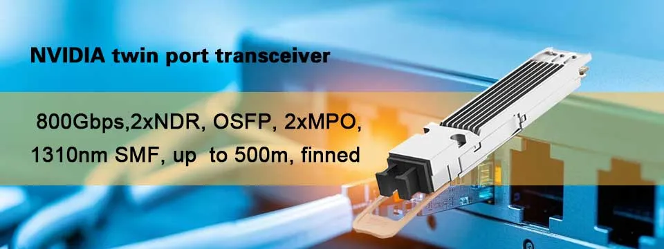 Adaptateur Mellnaox Brand New Original Mam1q00A-Qsa Nvidia Dynamix Qsa™, Qsfp+ vers SFP+ 1