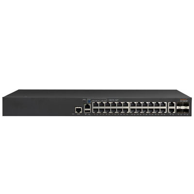 commutateur de réseau de chahut de 24P 4X1G ICX7150 10/100/1000Mbps RJ-45 PoE 370W