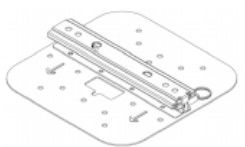 Bâti sans fil AP-MNT-MP10-E de plafond de points d'accès de R1C72A Aruba