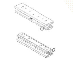 Bâti fait sur commande Kit Aruba Ap Wall Mount AP-MNT-MP10-D de plafond de R3J18A Aruba