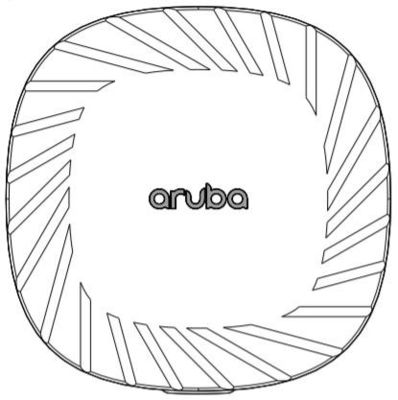 Conjuguent la radio le campus AP 515 Aruba Wifi de 510 séries 6 antennes 802.11ax internes a unifié AP