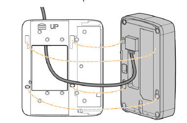 Support multiple R3V58A AP-500H-MNT1 de points d'accès sans fil d'Aruba de bâti de mur