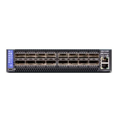 L'Ethernet de MSN2100-CB2F Mellanox commute la demi largeur 10/25GbE et 100GbE