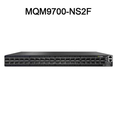 MQM9700-NS2F Mellanox Infiniband Switch Quantum 2 Logiciel NDR 64 Ports NDR 32 Ports Osfp 2 Puissance
