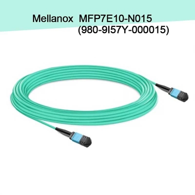MFP7E10-N015 ((980-9I57Y-000015) Mellanox AOC MPO-12/APC-To MPO12/APC 8 Fibres 15M