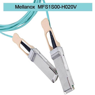 MFS1S00-H020V(980-9I45T-00H020) Câble AOC Mellanox Ethernet 200GbE QSFP56 Câble optique actif câbles Infiniband