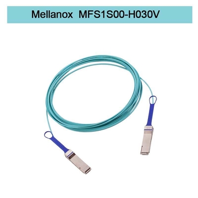 MFS1S00-H030V ((980-9I440-00H030) câble réseau Aoc IB HDR jusqu'à 200 Gb/s QSFP56 30m 200 Gbbase-AOC QSFP56 à QSFP56