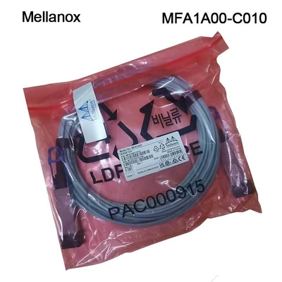 câble à fibres optiques actif AOC MFA1A00-C010 10m de 100GbE LSZH Mellanox QSFP28