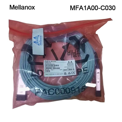 AOC optique actif Mellanox 100GbE câble MFA1A00-C030 QSFP LSZH 30m