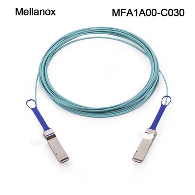 AOC optique actif Mellanox 100GbE câble MFA1A00-C030 QSFP LSZH 30m