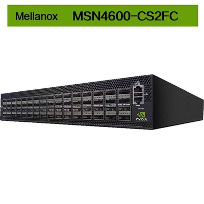 100GbE 2U Commutateur réseau ouvert Mellanox MSN4600-CS2FC avec Ethernet Cumulus