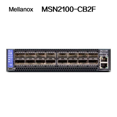 L'Ethernet de MSN2100-CB2F Mellanox commute la demi largeur 10/25GbE et 100GbE