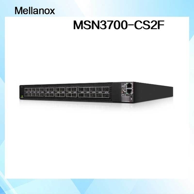 Alimentations d'énergie du commutateur de réseau de FDR Mellanox MSN3700-CS2F 100GbE 1U 2 (C.A.)