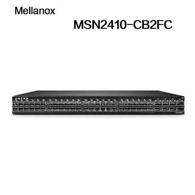 MSN2410-CB2FC Commutateur réseau Mellanox sN2410Mellanox Cumulus Linux 48 ports SFP28 8 ports QSFP28