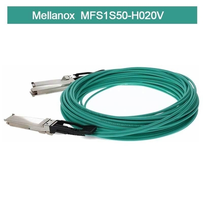 Diviseur IB HDR MMF Mellanox AOC Cable MFS1S50-H020V (QSFP56 vers 2xQSFP56)