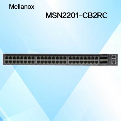 Commutateur Ethernet Nvidia empilable MSN2201-CB2RC pour la mise en réseau