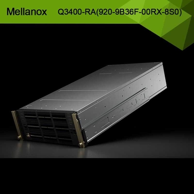 Commutateur Infiniband XDR basé sur Quantum-3 Q3400-RA 920-9B36F-00RX-8S0 4U 144 ports XDR sur 72 cages OSFP 8 alimentations