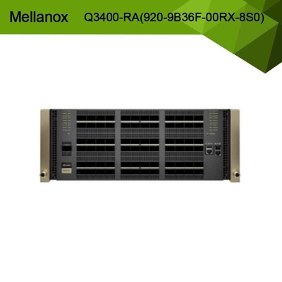 Commutateur Infiniband XDR basé sur Quantum-3 Q3400-RA 920-9B36F-00RX-8S0 4U 144 ports XDR sur 72 cages OSFP 8 alimentations