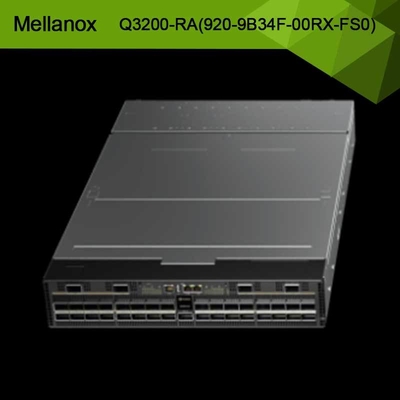 Nvidia Q3200-Ra Quantum-3 Basé sur Deux Commutateurs Infiniband Xdr Adjacents avec Support Vlan 2u 36 Ports Xdr 18 Baies Osfp