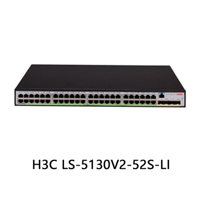 H3c Ls-5130V2-52s-Li Gigabit Switch avec 52 ports pour les réseaux intelligents