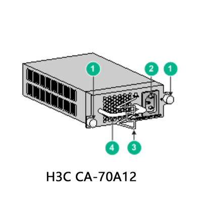H3c Ca-70A12 alimentation en courant continu haute performance pour appareils Carton 2.5A
