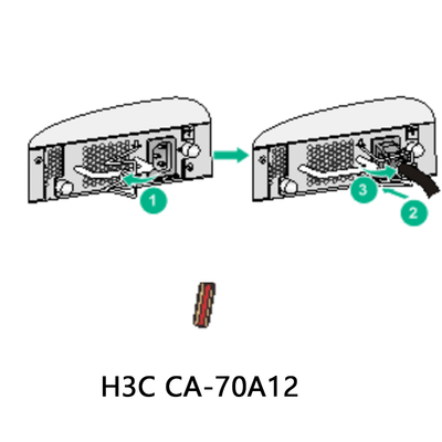 H3c Ca-70A12 alimentation en courant continu haute performance pour appareils Carton 2.5A