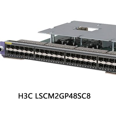 Carte Ethernet H3c Switch Lscm2gt48sc8 fiable pour un transfert de données optimal