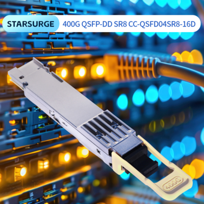 Module d'émetteur-récepteur optique à haute vitesse 400g Qsfp-Dd Sr8 pour les centres de données