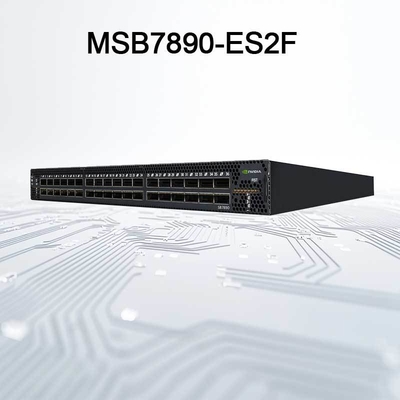 SB7890 36 Port Mellanox Infiniband Switch non bloquant EDR géré par l'extérieur 100 Gb/s