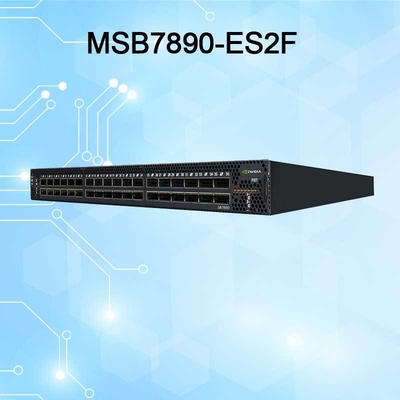 SB7890 36 Port Mellanox Infiniband Switch non bloquant EDR géré par l'extérieur 100 Gb/s