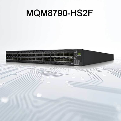 40 GBP MQM8790-HS2F du commutateur 200 de Mellanox Quantum Hdr Infiniband des ports QSFP56