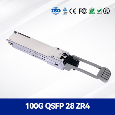 Module émetteur-récepteur optique fibre QSFP28 ZR4 100G Premium 80KM pour centres de données