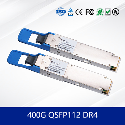 Module émetteur-récepteur optique QSFP-DD 400G DR4 monomode et multimode pour la mise en réseau haute performance