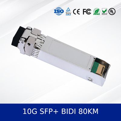 Module émetteur-récepteur optique Premium 10G SFP+ Bidi 80km Module fibre optique pour centres de données.