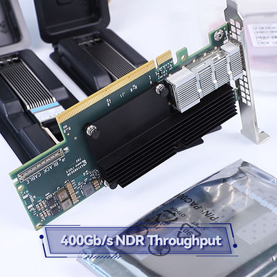 Nvidia 900-9X426-0054-Sq0 MCX414A-Bcat Connectx-4 En carte d'interface réseau, 40/56gbe à double port Qsfp28, Pcie3.0 X8, haut support