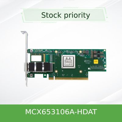 MCX653106A-HDAT Carte réseau Mellanox 200 Gb/S Ports Ethernet 4*50 Gb/S