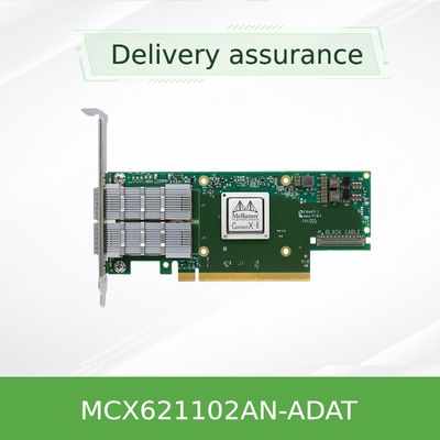 En SFP28 de l'adaptateur ConnectX-6 DX de carte réseau de MCX621102AN-ADAT 25GbE Mellanox