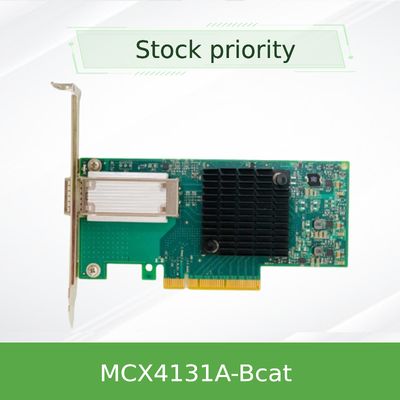 Carte réseau Mellanox Nouveau adaptateur Nvidia original MCX4131A-Bcat Connectx-4 Infiniband
