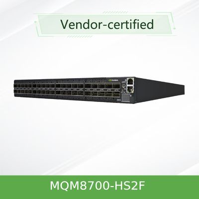 MQM8700-HS2F(920-9B110-00FH-0MD) Commutateur réseau Mellanox Quantum Hdr Infiniband, 40 ports QSFP56