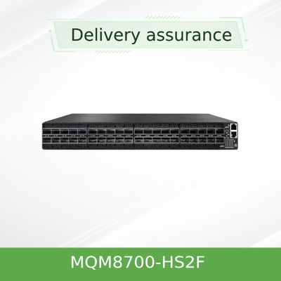 Commutateur Infiniband HDR Mellanox 200gb MQM8700 40 ports MQM8700-HS2F(920-9B110-00FH-0MD)