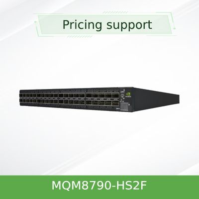 40 ports QSFP28 sans blocage HDR Mellanox Switch réseau InfiniBand MQM8790-HS2F ((920-9B110-00FH-0D0)