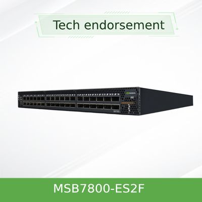 Gestion non de blocage gauche du commutateur EDR 36 de MSB7800-ES2F Mellanox Infiniband