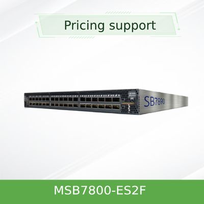 L'Ethernet gauche de MSB7800-ES2F 36 Mellanox commute la haute performance