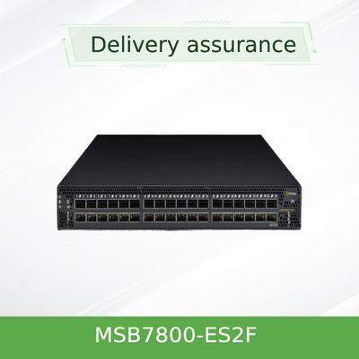 Système de commutation de 100 Gb/S de Mellanox MSB7800-ES2F avec port QSFP28 1U