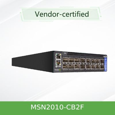 Le commutateur d'Ethernet de spectre de MSN2010-CB2F 25GbE/100GbE 1U s'ouvrent