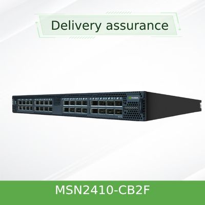 ports SFP28 du commutateur de réseau de 25Gb 100GbE Mellanox MSN2410-CB2F 1U 48
