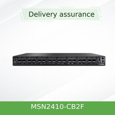 Ethernet de commutateur de réseau de MSN2410-CB2F Mellanox avec l'onyx 18 SFP28 et 4 ports QSFP28